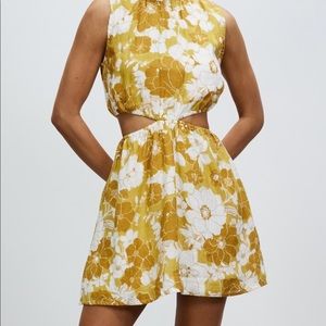 Faithful the Brand La Pineta Mini Dress Potenza Floral Print